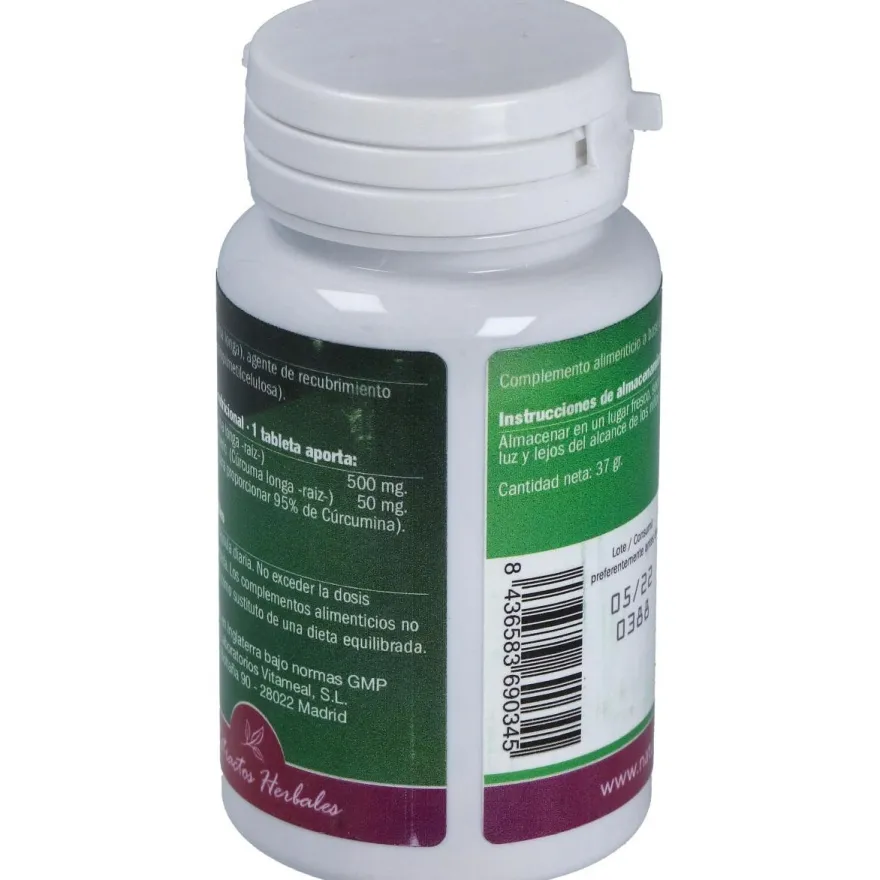 Naturbite Turmeric Curcuma 500Mg 60Caps