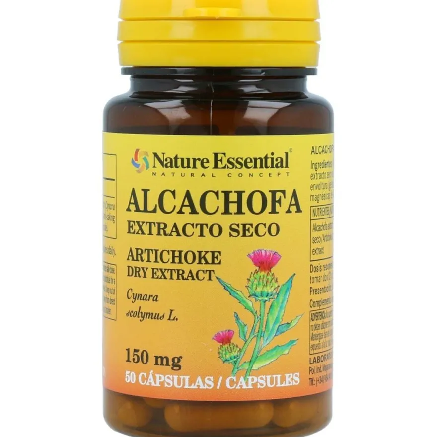 Nature Essential Alcachofa Extracto Seco 50Caps