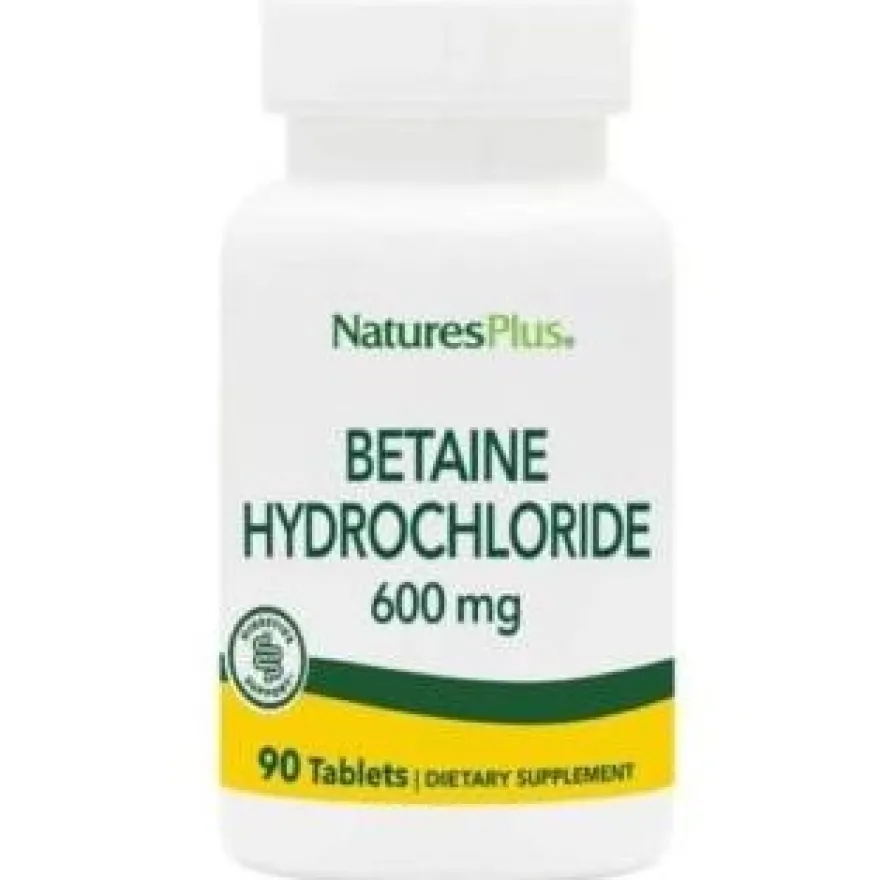 Naturesplus Betaina Hcl 600mg 90comp - Natures Plus