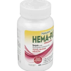 Naturesplus Hema - Plex Masticable 60comp - Natures Plus
