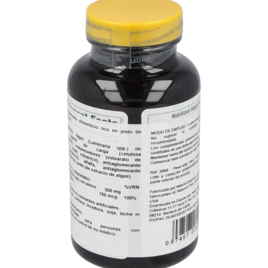 Natures Plus Kelp Yodo 300Compr