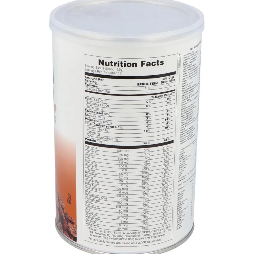 Nature'S Plus Spiru-Tein Cappuccino 512G