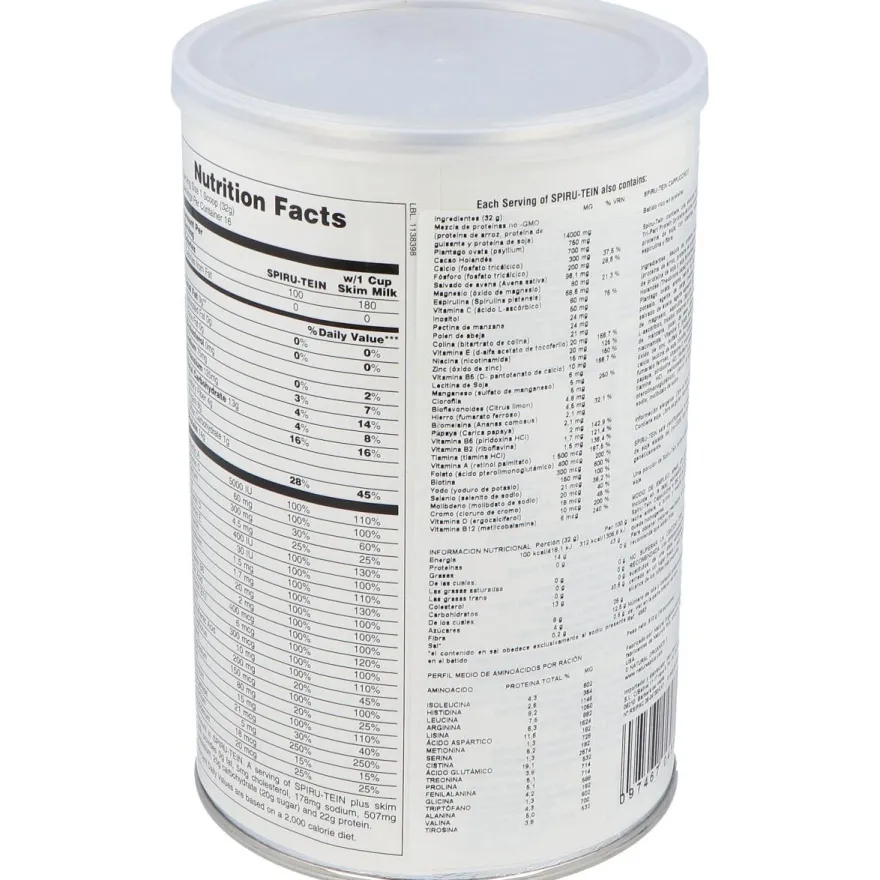 Nature'S Plus Spiru-Tein Cappuccino 512G