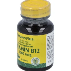 Nature's Plus Vitamina B12 2000mcg 60comp - Natures Plus