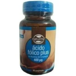 Naturmil Acido Folico Plus Vitaminas Complejo B 400 Ug 90 Compri