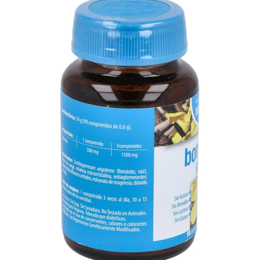 Naturmil Borututu 500 Mg 90 Comprimidos