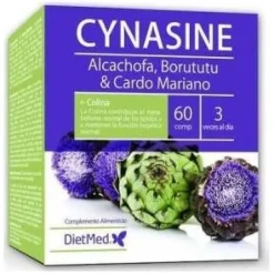 Naturmil Cynasine Alcachofa_ Borututu y Cardo Mariano 60 Comprimid - Dietmed