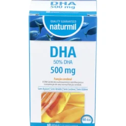 Naturmil Dha 500 Mg Sin Gluten 60 Capsulas