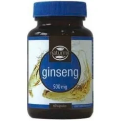 Naturmil Ginseng 500Mg 60 Capsulas