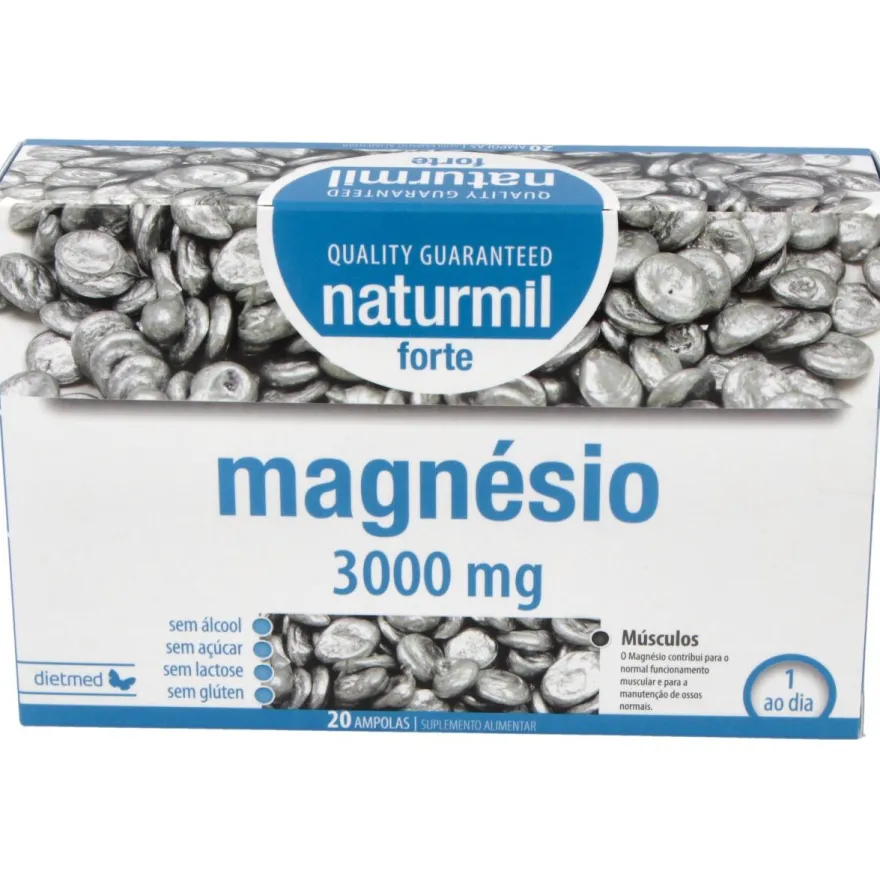 Naturmil Magnesio Forte 3000 Mg 20X15Ml