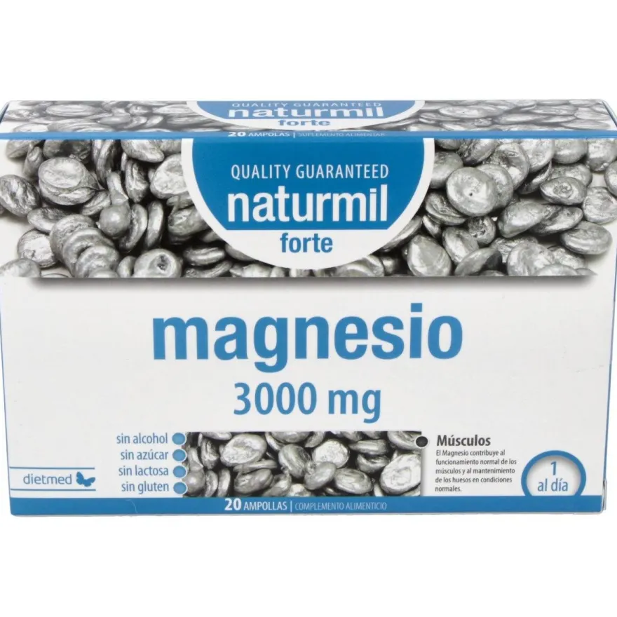 Naturmil Magnesio Forte 3000 Mg 20X15Ml