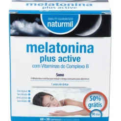 Naturmil Melatonina Plus Active 1_9Mg 60Comp