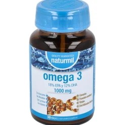 Naturmil Omega 3 Epa 18% E Dha 12% Vitamina E 1000Mg 30Caps