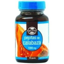 Naturmil Pepitas de Calabaza 1000 mg 30 Perlas - Dietmed