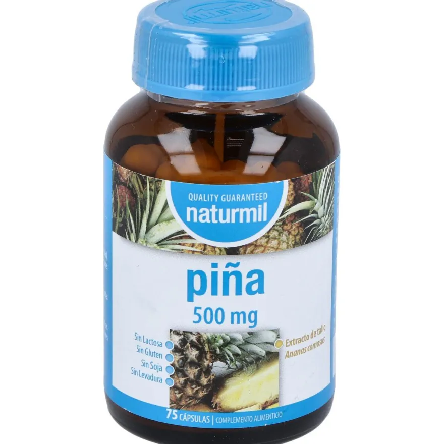 Naturmil Piña 500 mg 75 Cápsulas - Dietmed