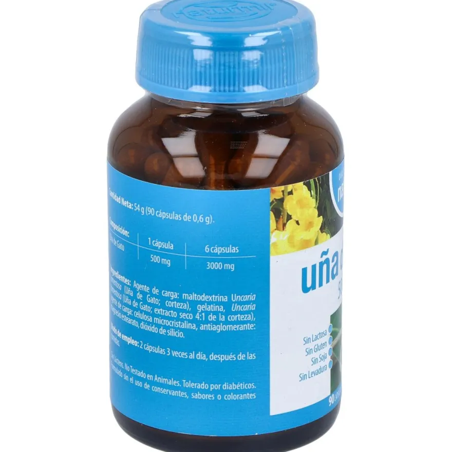 Naturmil Uña de Gato 500 mg 90 Cápsulas - Dietmed