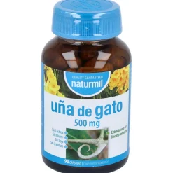 Naturmil Uña de Gato 500 mg 90 Cápsulas - Dietmed