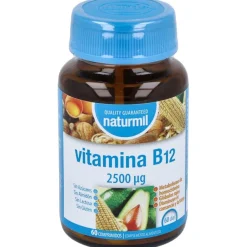 Naturmil Vitamina B12 2500ug 60 Comprimidos - Dietmed