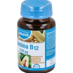 Naturmil Vitamina B12 2500ug 60 Comprimidos - Dietmed