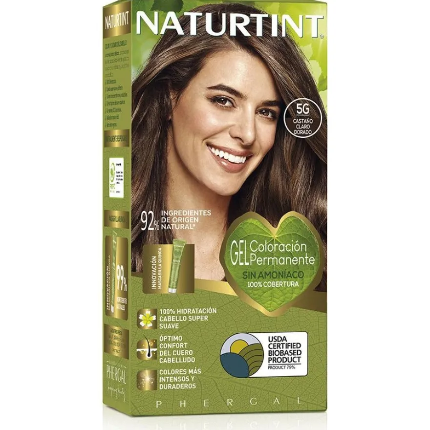 Naturtint Biobased 5G Castaño Claro Dorado