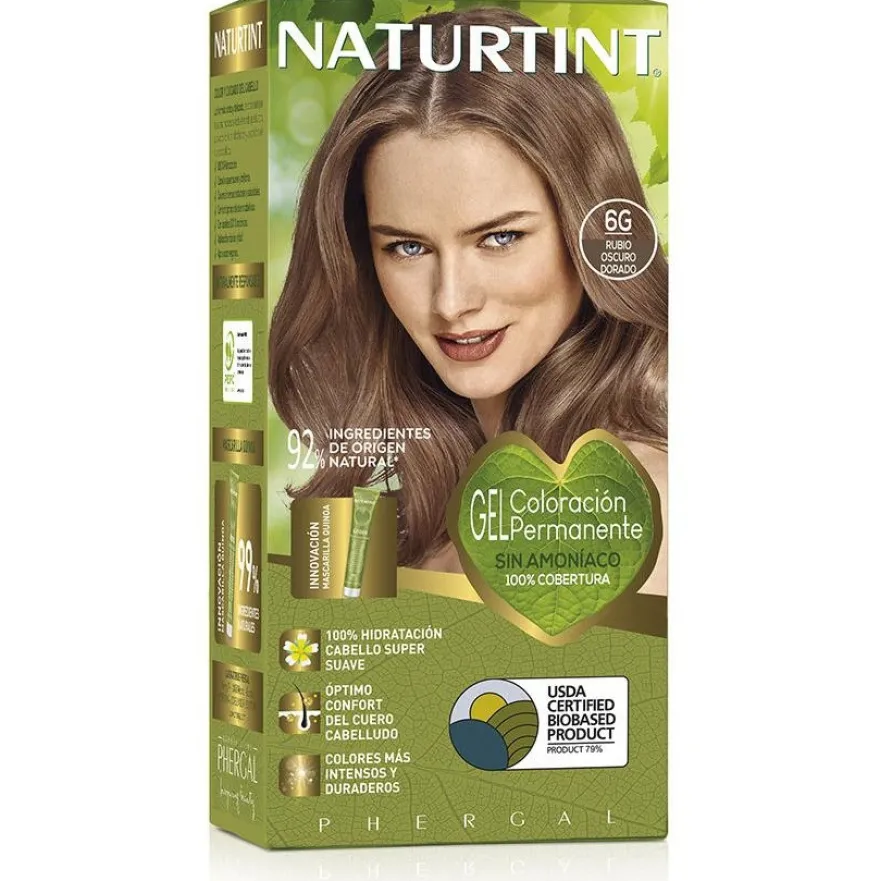 Naturtint Biobased 6G Rubio Oscuro Dorado