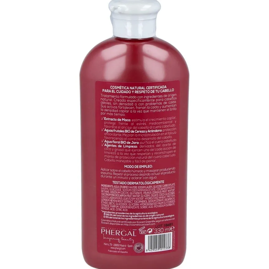 Naturtint Champu Fortaleza Anticaida Bio 330Ml