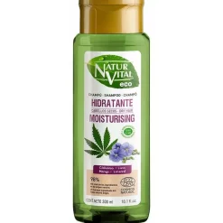 Naturvital Eco Hidratante Cáñamo Y Lino Champú 300Ml