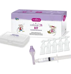 Nebianax 3% Kit (20 Viales X 5 ml + Spray - Sol Nebulizacion) - La Finestra Sul Cielo