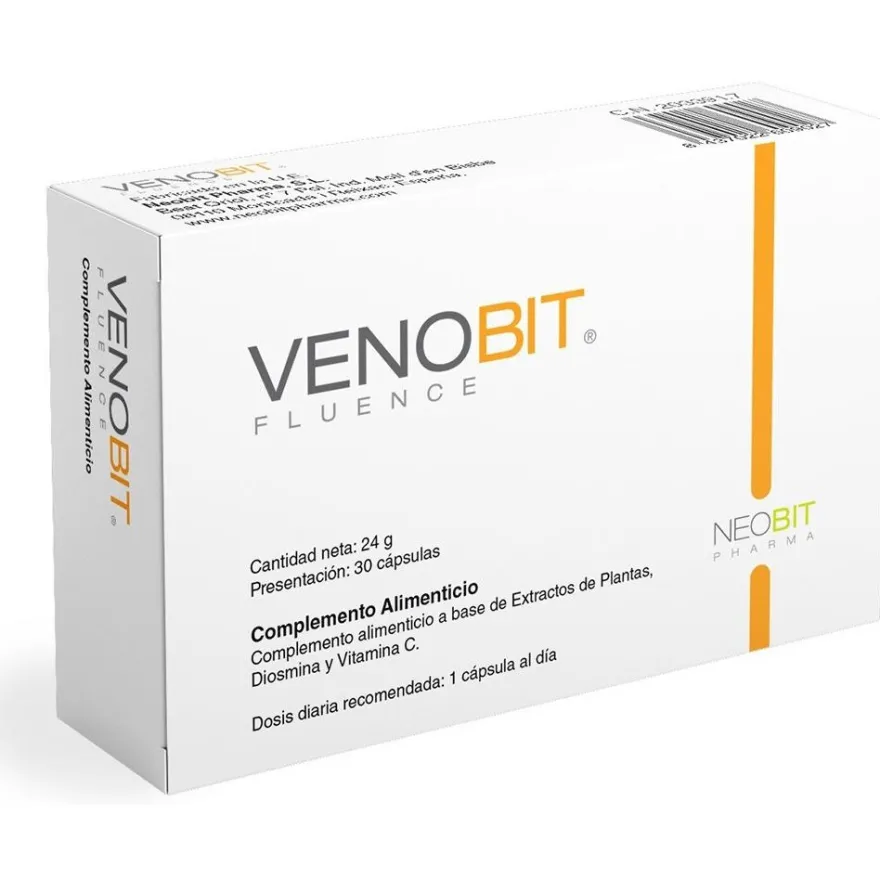 Neobit Pharma Venobit Fluence Para La Circulación En Cápsulas