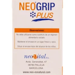 Neo Grip Plus 30cáps - Neovital
