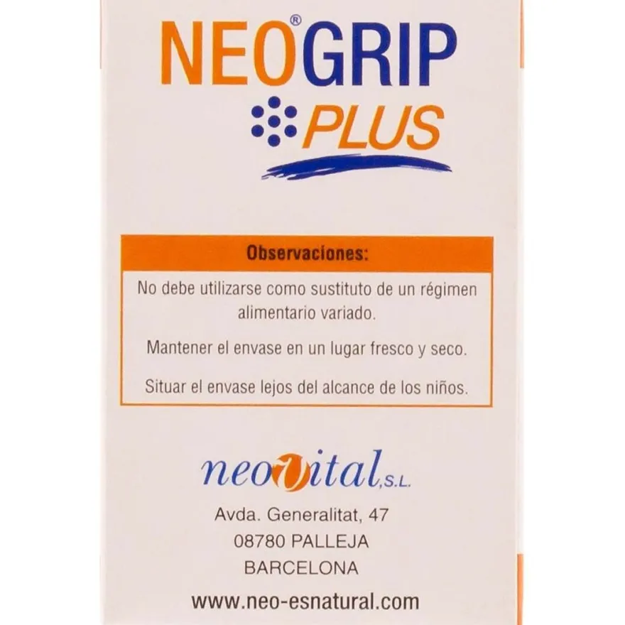Neo Grip Plus 30cáps - Neovital