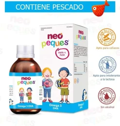 Neo Peques Omega 3 (1 Envase 150 ml) - Neovital Health