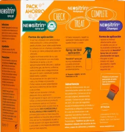 Neositrin 100 % Spray + Champú - Antipiojos (kit) - Sanofi