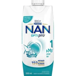 Nestlé Nan Optipro Leche 1 Brick 500Ml