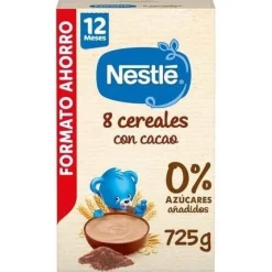 Nestlé Papilla 8 Cereales con Cacao +12m 725g - Nestl