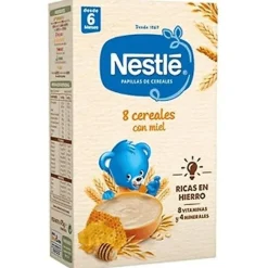 Nestlé Papilla 8 Cereales con Miel 950g - Nestl