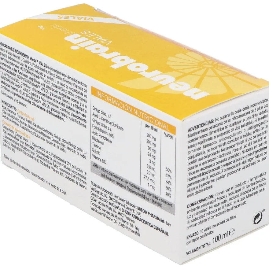 Neurobrain Bebibles 10 Ampollas - Shedir