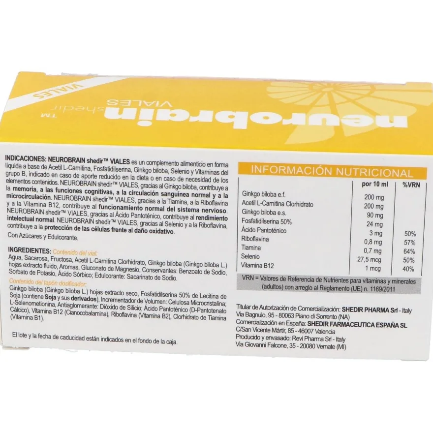 Neurobrain Bebibles 10 Ampollas - Shedir