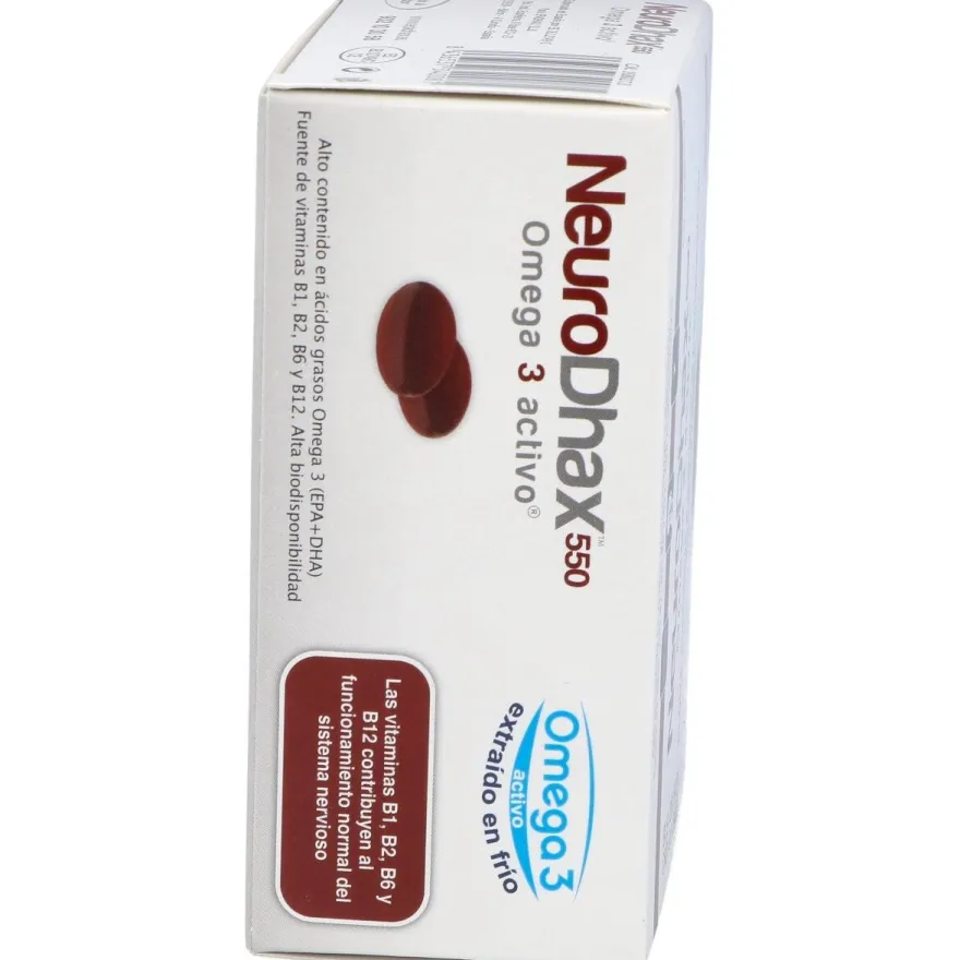 Neurodhax Omega 3 Activo 550 Mg 80 Caps