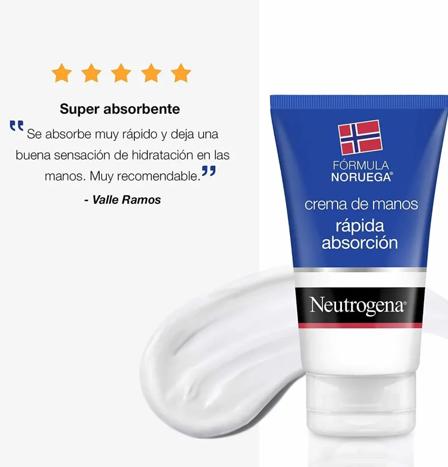 Neutrogena Crema de Manos Rapida Absorcion (2 Unidades 75 ml) - Johnson&johnson