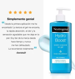 Neutrogena Hydro Boost - Locion Corporal Hidratante (Gel 1 Envase 750 Ml)