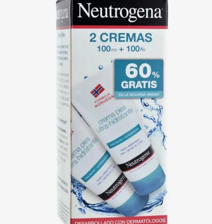 Neutrogena Pies Crema Ultrahidratante (2 Envases 100 ml) - Johnson&johnson