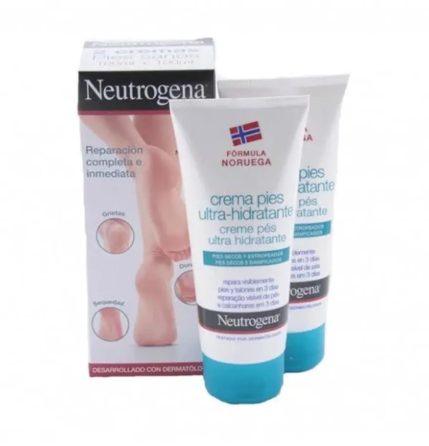 Neutrogena Pies Crema Ultrahidratante (2 Envases 100 ml) - Johnson&johnson