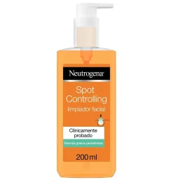 Neutrogena Spot Controlling - Limpiador Facial Con Acido Salicilico Purificante (1 Envase 200 Ml)