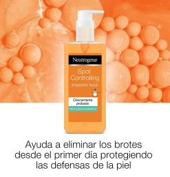 Neutrogena Spot Controlling - Limpiador Facial Con Acido Salicilico Purificante (1 Envase 200 Ml)
