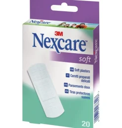 Nexcare Soft Tiras Protectoras Suaves, Apósito Adhesivo, 20 ud. - 3M