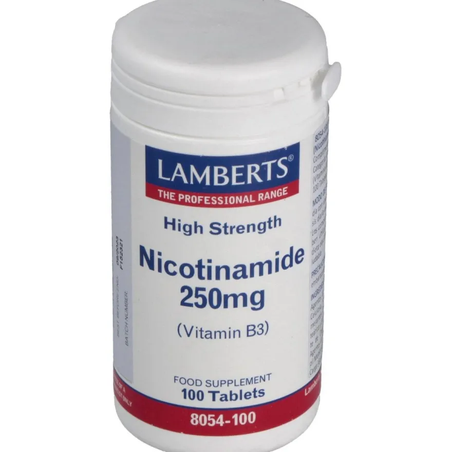 Nicotinamida 250mg Vitamina B3 - Lamberts