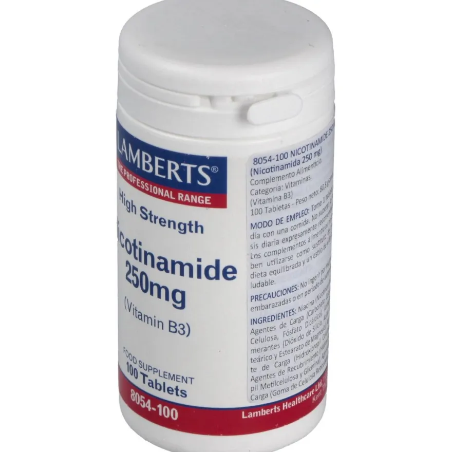 Nicotinamida 250mg Vitamina B3 - Lamberts
