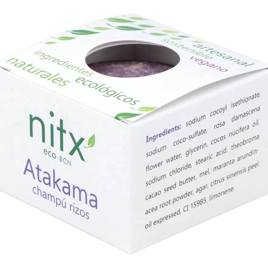 Nitx Champu Solido Rizos 85G