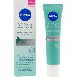 Nivea Derma Skin Clear Salicylic Acid Y Glycolic Acid Peeling Night 40Ml